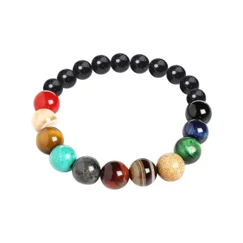 ZUIWENGLANGYASHANWENCHUANG Tiger's Eye Stone Bracelets Unisex