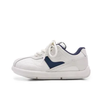 The New Age Family Low Top Skateboard Shoes Women's Beige Blue