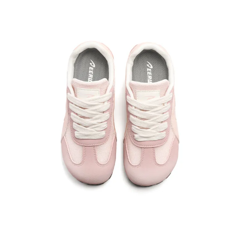 DEERWAY Height Increasing Abrasion Resistant Low Top Casual Shoes Women's Pink-3