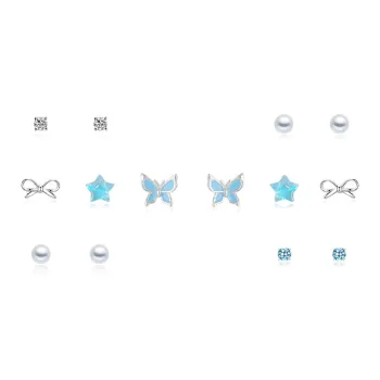 TRUE ME Alloy Stud Earrings Women's
