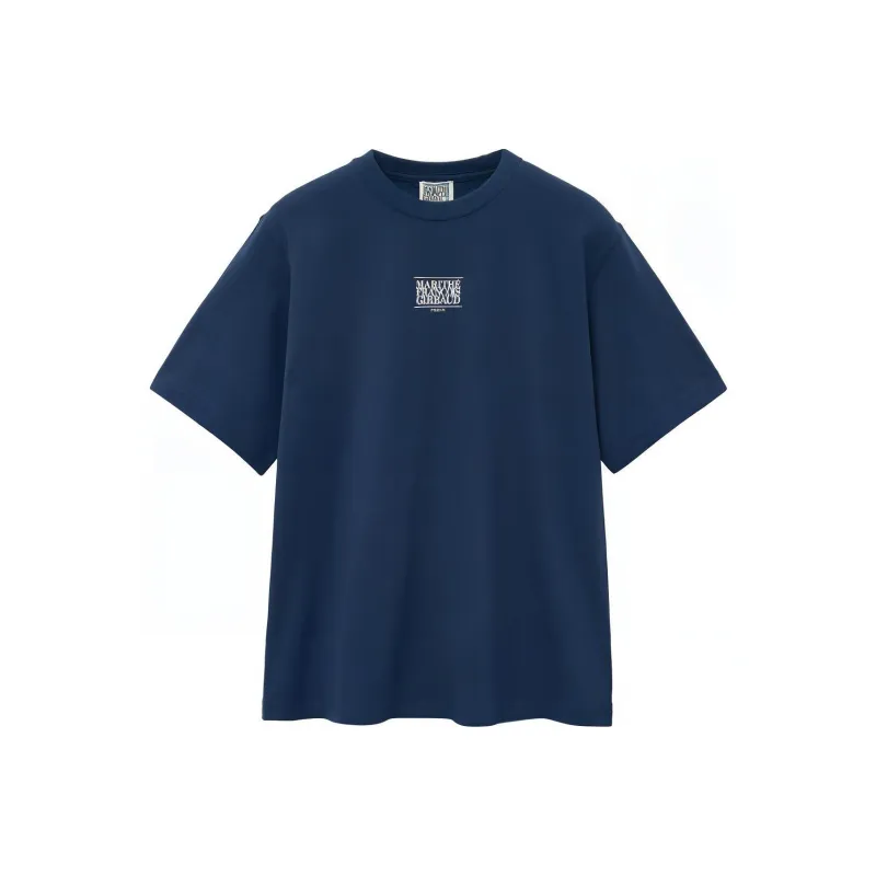 MARITHE FRANCOIS GIRBAUD SS24 T Shirt Unisex Marine Blue-0