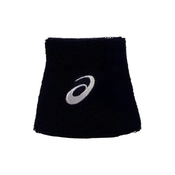 Asics Running Wristbands Breathable Black Unisex