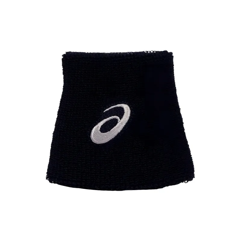 Asics Running Wristbands Breathable Black Unisex-0