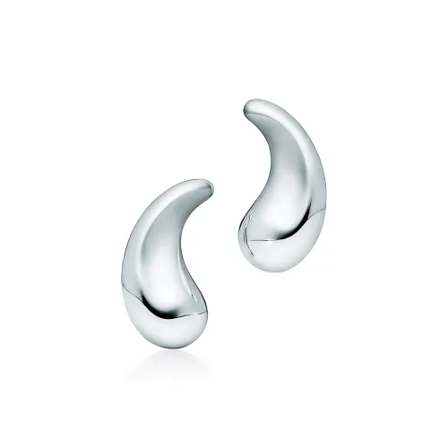 TIFFANY & CO. 925 Sterling Silver Clip On Earrings Women's Silver
