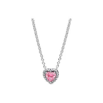 Pandora 925 Sterling Silver Necklaces Women's Multicolor