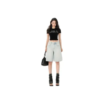 Jenna Chun Denim Shorts Women's