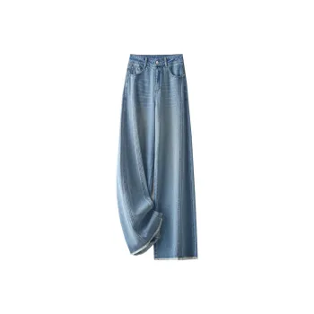 LUYOUYE Jeans Women's Light Blue