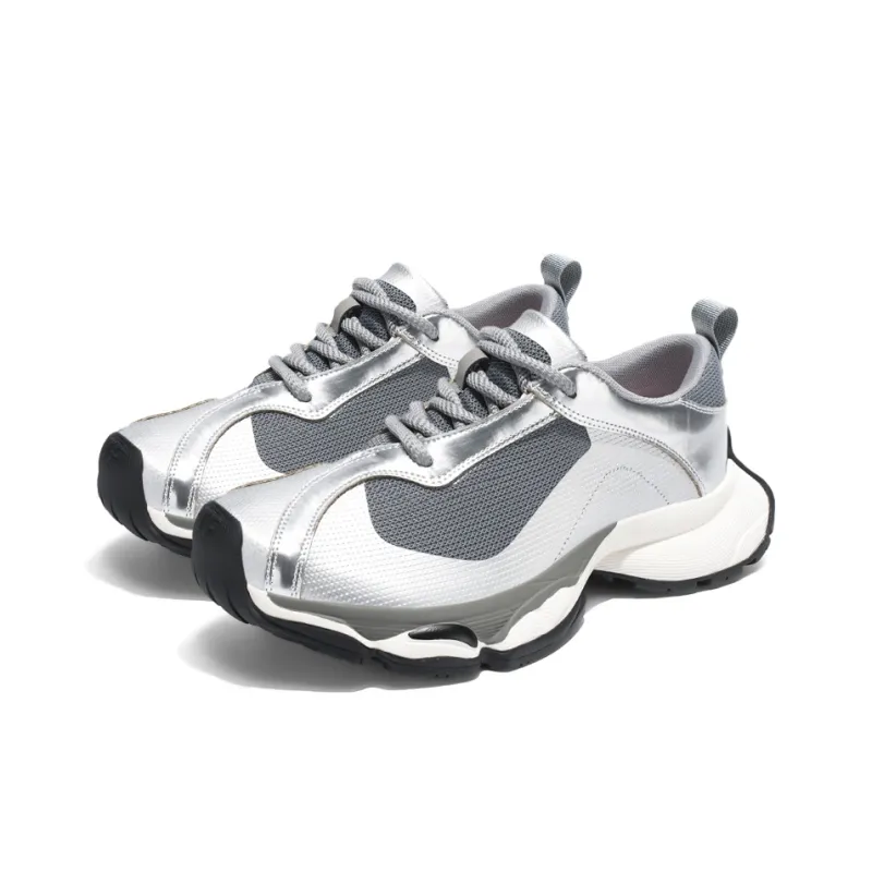 OUGLEMEN Slip Resistant, Abrasion Resistant, Coverage Height Increasing Low Top Casual Shoes Men's-8