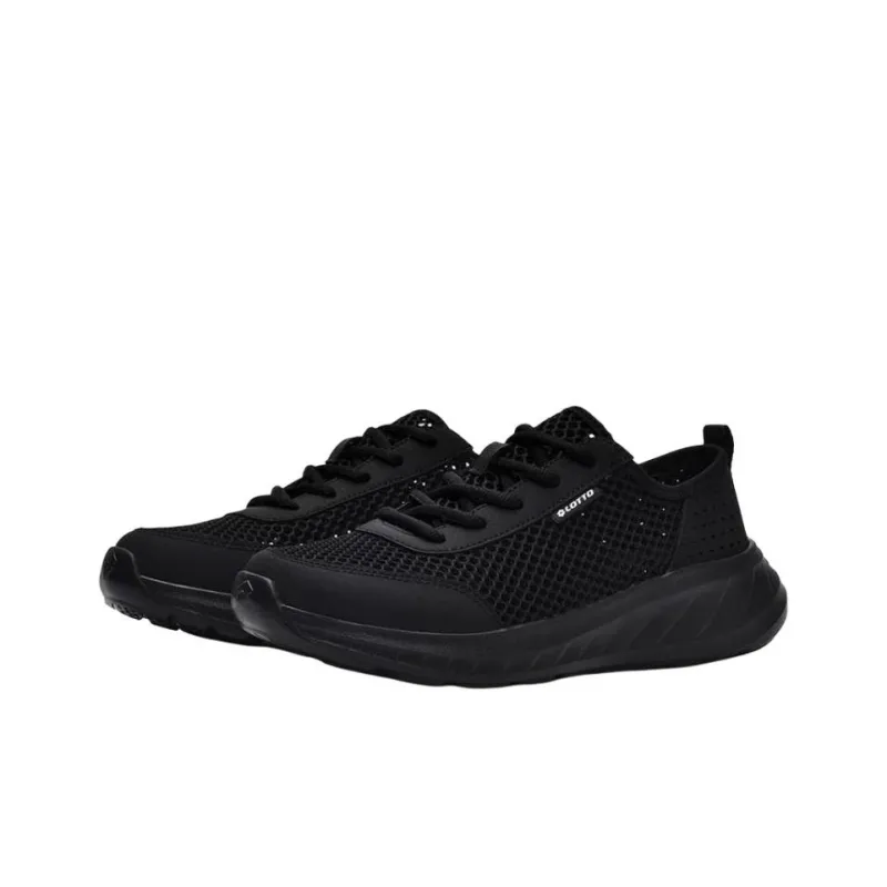 LOTTO Low Top Casual Shoes Men's Black-2