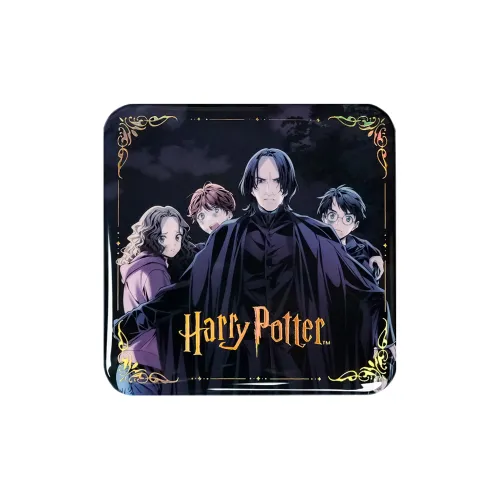 HARRY POTTER Harry Potter Story Collection Gold Stamped Square Badge Badges