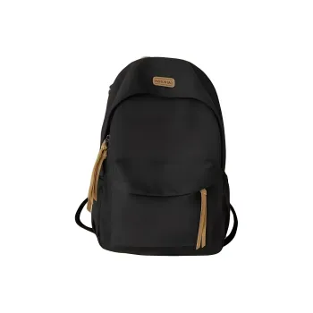 DJ.SPIRIT Nylon Backpack Regular Unisex Black/White