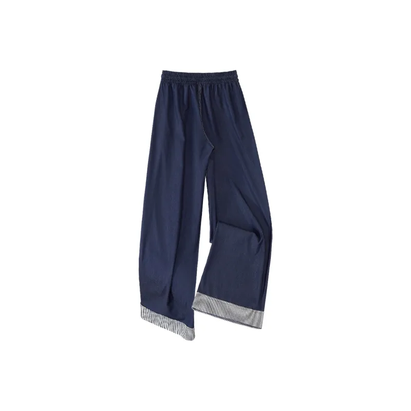 TOUCH Casual Pants Women's Dark Blue-1