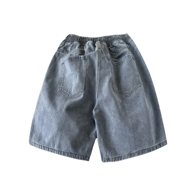 FAKE VINTAGE Denim Shorts Unisex-3