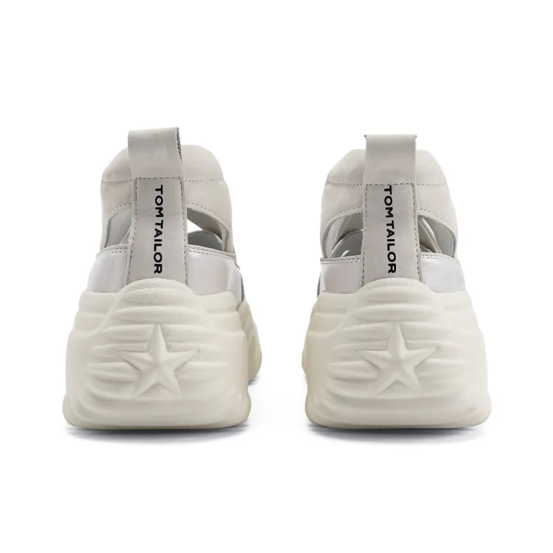 TOM TAILOR Huang Yaobo Trendy Platform Sandal Height Increasing Breathable Low Top Casual Shoes Women's-16