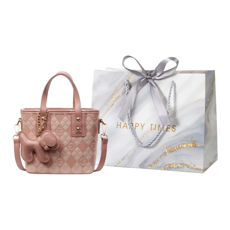 Miss Angel PU Crossbody Handbag Women's Multicolor-6