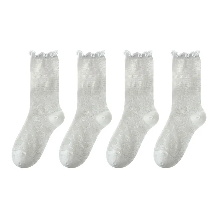 Moremoli Mid Calf Socks Women's 4 Pack-0