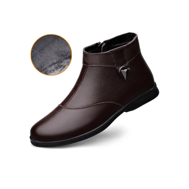 British Knights Ankle Boots Men's Brown-1