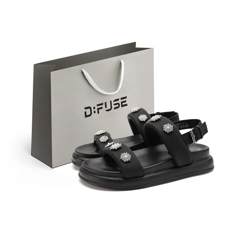 D FUSE SCANDINAVIA One Strap Sandals Women's-0