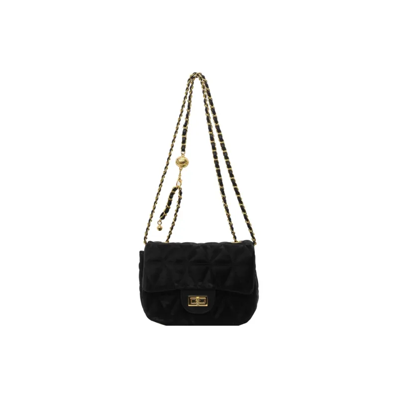 Yalu PU Crossbody Bag, Shoulder Bag Women's Ecru/Black/Blue/Pink-12