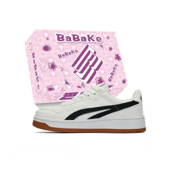 Babak Low Top Skateboard Shoes Women's White