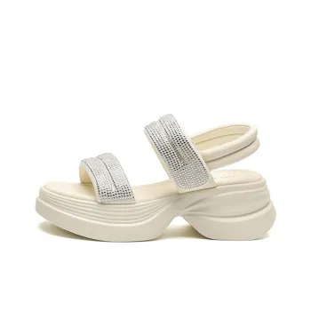FIVE PLUS One Strap Sandals Women's Beige