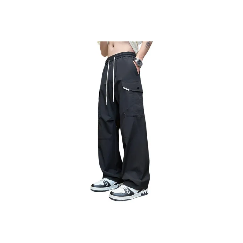 Menglaini Casual Pants Unisex-0