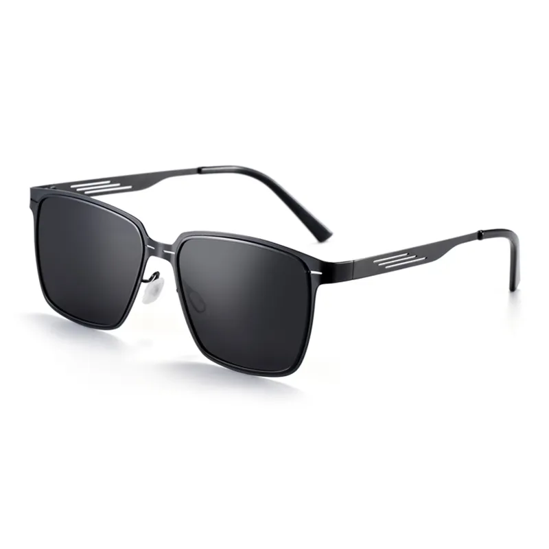 COLORE.IN Alloy Square Sunglasses Unisex-0