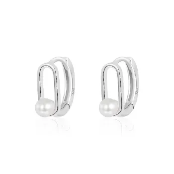 Daisy Dream 999 Fine Silver Stud Earrings Women's