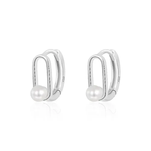 Daisy Dream 999 Fine Silver Stud Earrings Women's