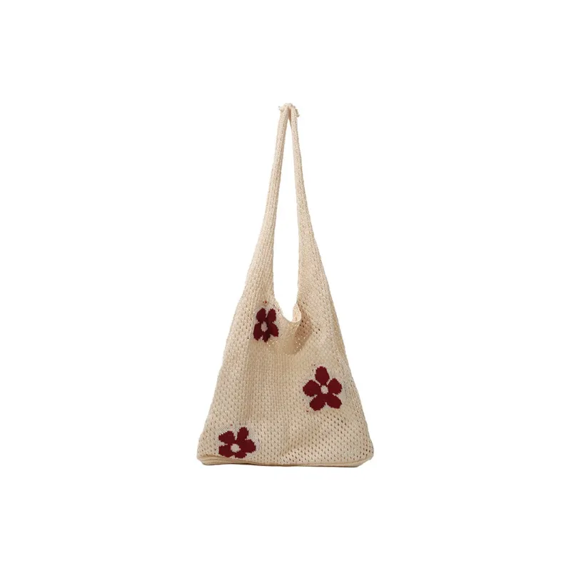 NX DOUGHNUT Woven Shoulder Bag Women's Multicolor-1
