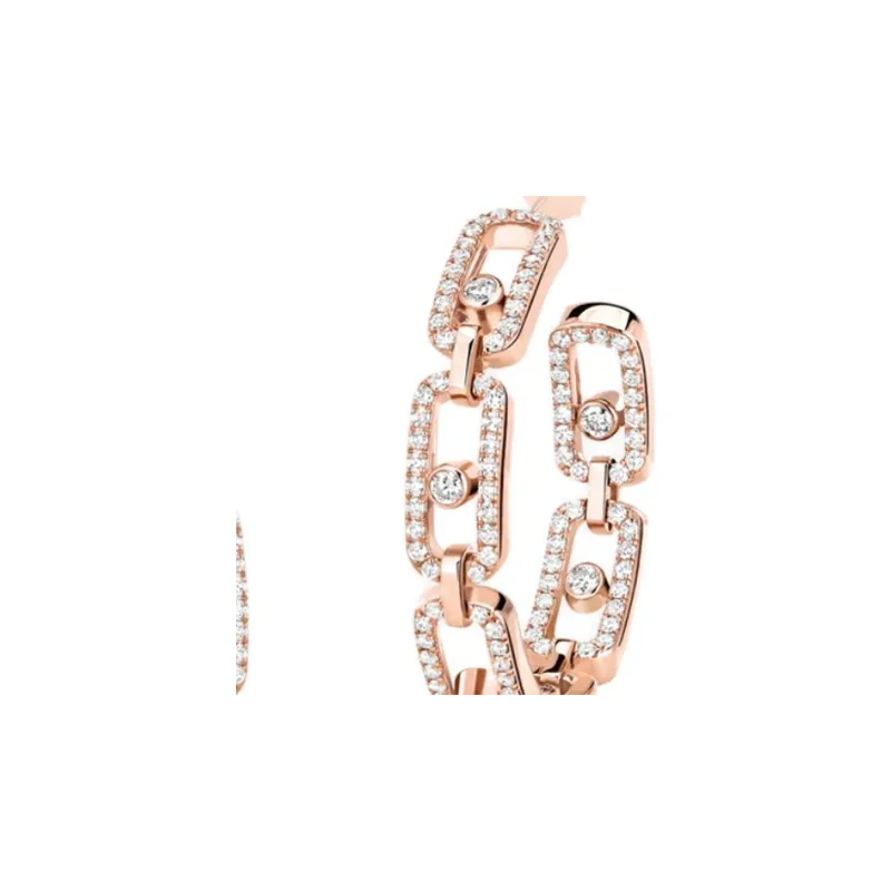 MESSIKA Diamond Earrings Unisex Gold-2