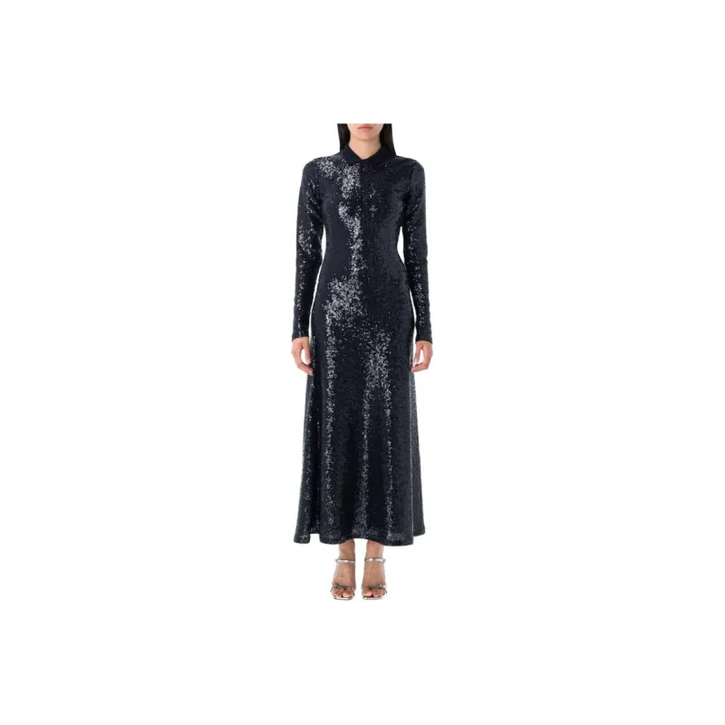 Polo Ralph Lauren Long Sleeved Dress Women's Marine Blue-0