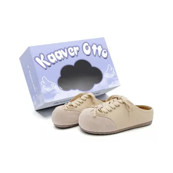 KAAVER OTTO Odor Resistant Abrasion Resistant Slip Resistant Closed Toe Slippers Women's