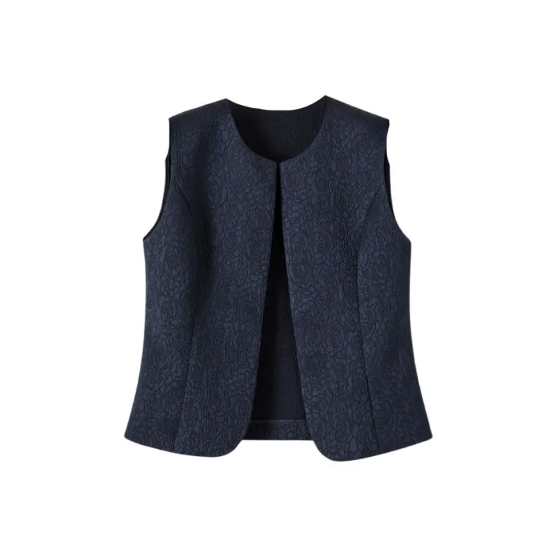 Late White Vests Women's Royal Blue-0