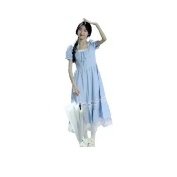 XIANSINIAO Short Sleeved Dress Women's