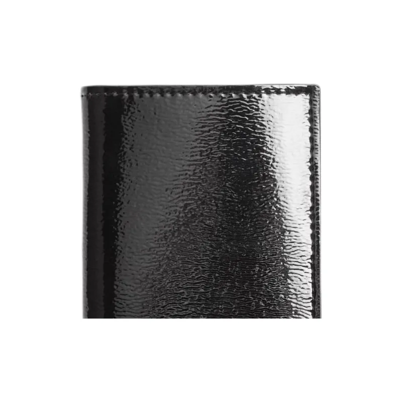 ZARA Polyurethane Wallet Men's Black-2