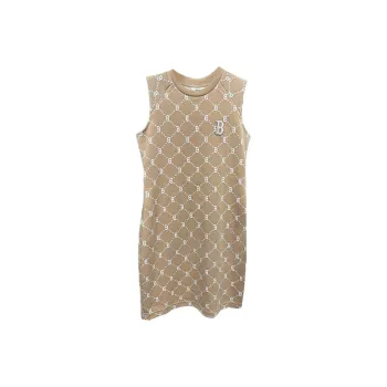 MLB Boston Red Sox Sleeveless Dress Women's Light Camel