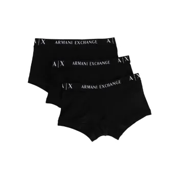 ARMANI EXCHANGEAE Boxer Shorts Men's 3 Pack Black