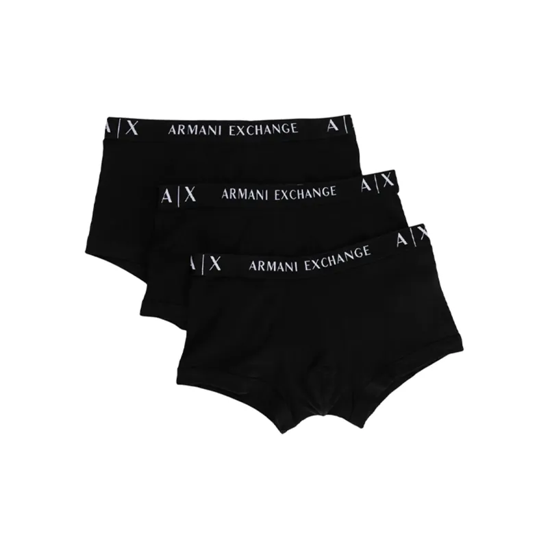 ARMANI EXCHANGEAE Boxer Shorts Men's 3 Pack Black-0