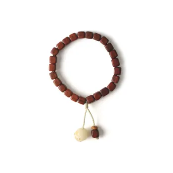 FANGYUANXIAOFU Pterocarpus Bracelets Unisex