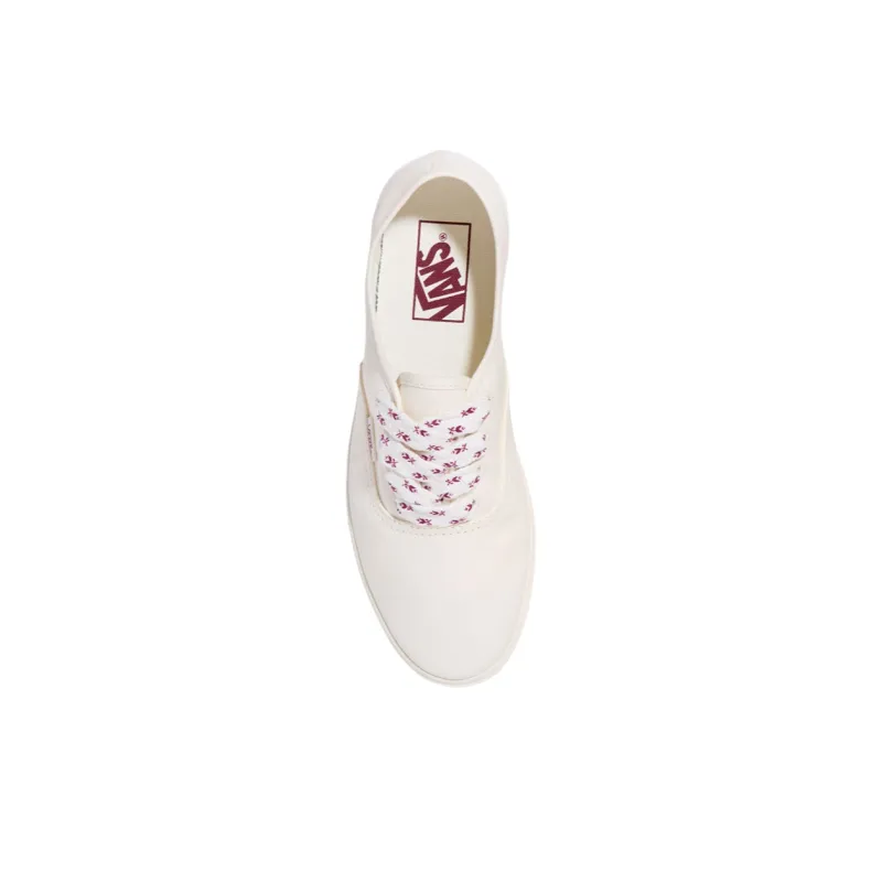 Vans Authentic Low Top Skateboard Shoes Unisex White-2