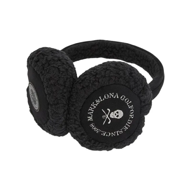 MARK & LONA Artificial Leather, Polyester Earmuffs Women's Black-5