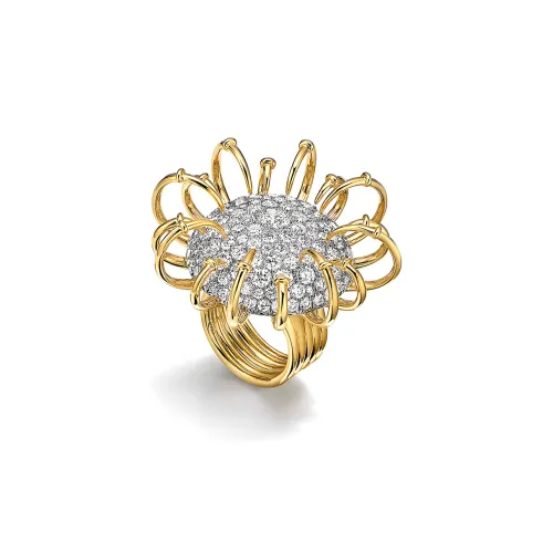 TIFFANY & CO. Diamond Rings Women's Gold