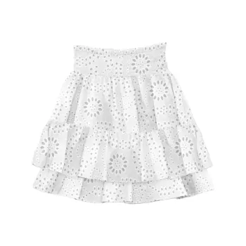 MC2 SAINT BARTHELEMY Casual Short Skirts Women's White