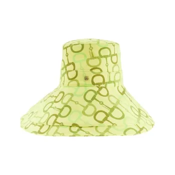 GUCCI Cotton Hats & Caps Unisex Yellow
