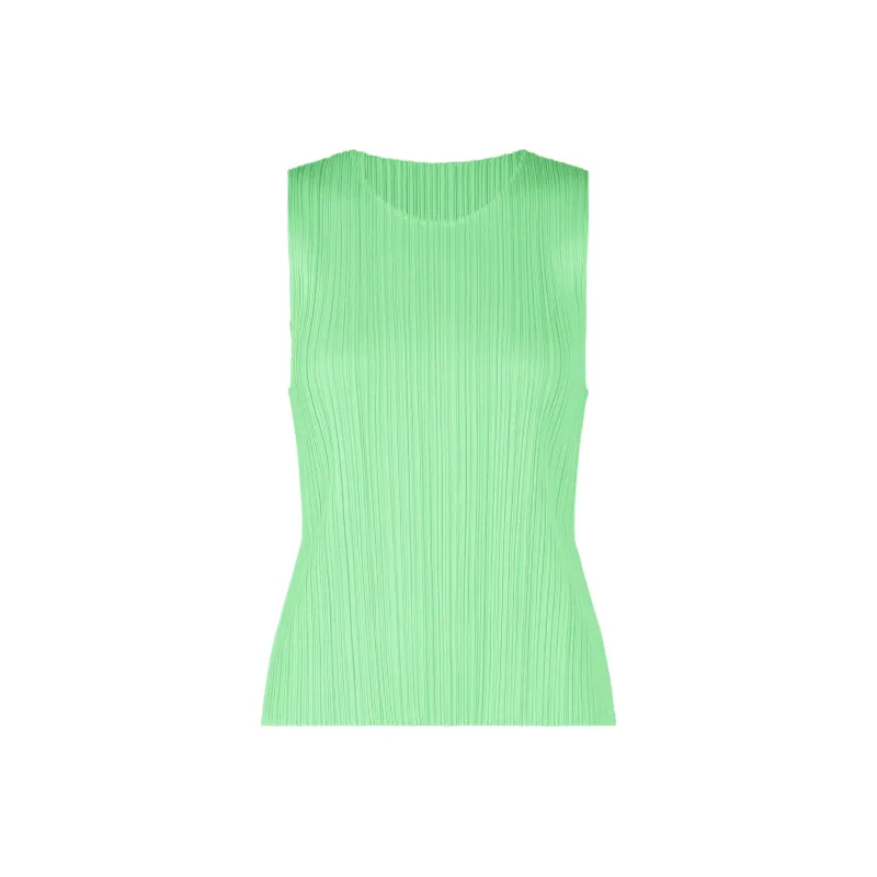 PLEATS PLEASE ISSEY MIYAKE Tank Top Women's Mint Green-0