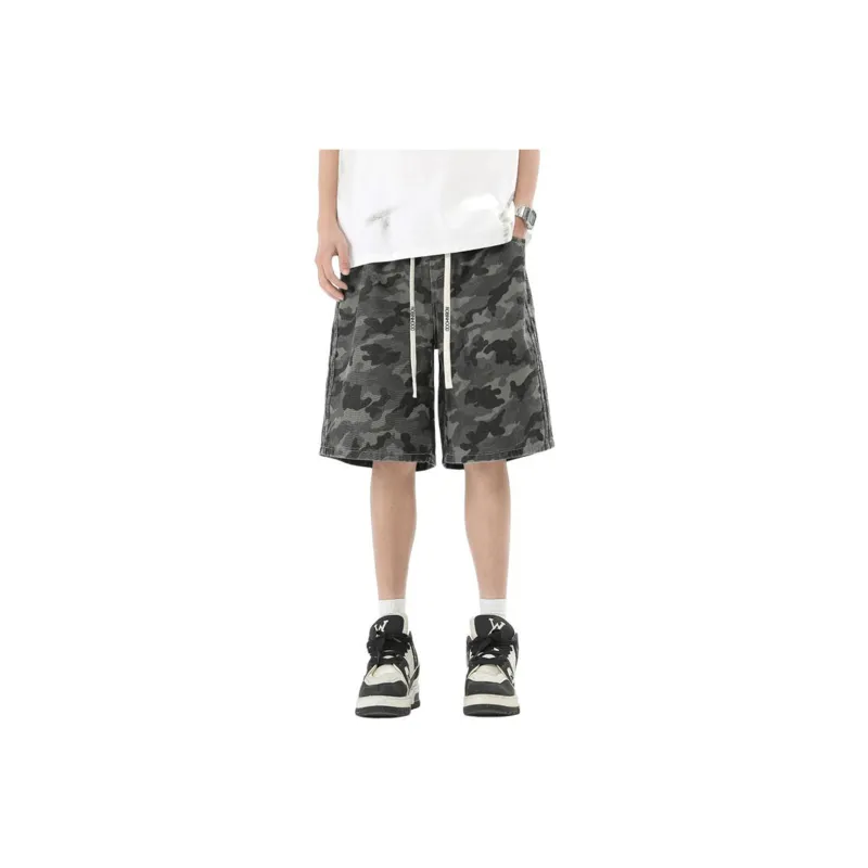 ROBINHOOD Casual Shorts Unisex Camouflage-0