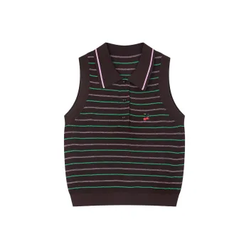 UOOYAA Tank Tops Women's Stripes