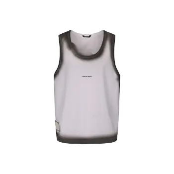 VANN VALRENCÉ Tank Tops Unisex Light Gray