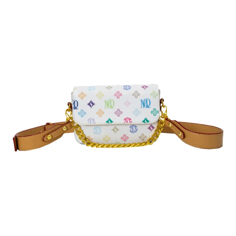 Morellybear PVC Crossbody Bag Women's Multicolor/Coffee-0